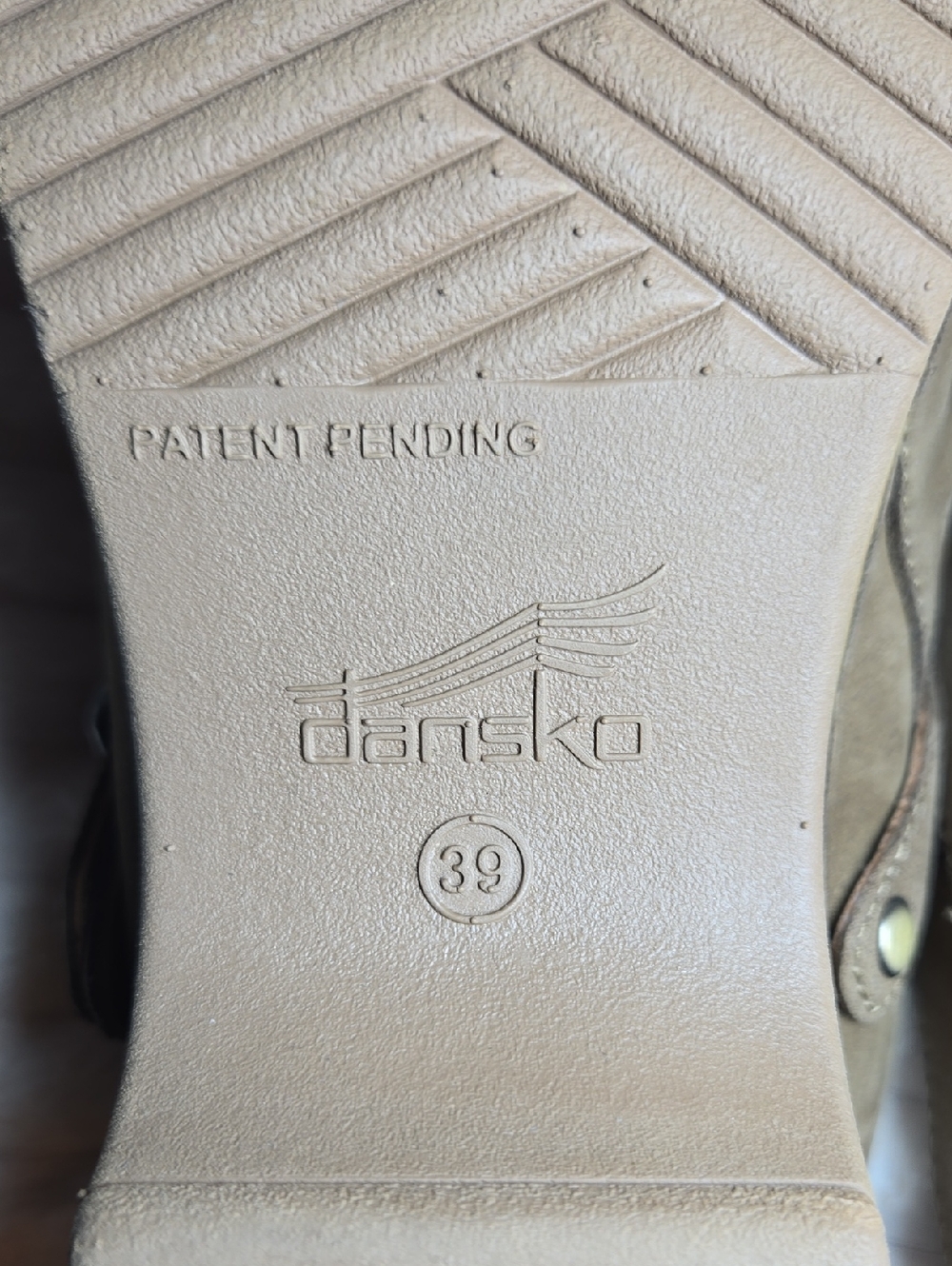 Dansko Women's Berry in Mushroom Burnished Nubuck Mule - Picture 10 of 13